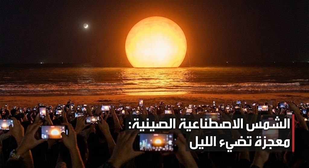 بالفيديو الشمس الصناعية في الصين .. بين الواقع العلمي وإعجاز خلق الله