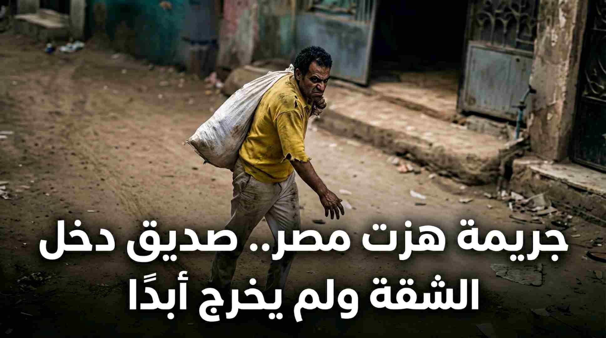 فيديو عن جريمة هزت مصر.. صديق دخل الشقة ولم يخرج أبدًا