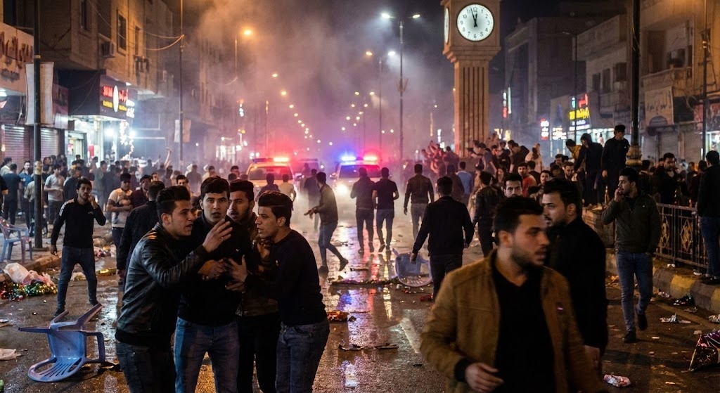 ماذا جرى في البصرة مع الساعات الأولى من العام الجديد؟