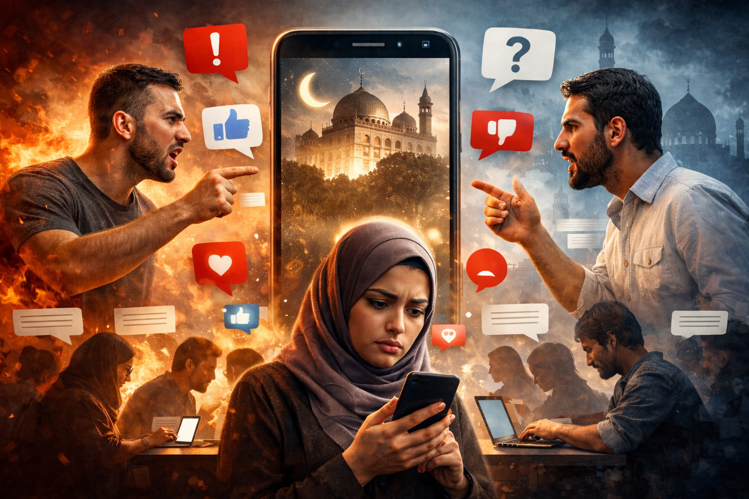 تحويل كلمات أنشودة إلى “ترند” على مواقع التواصل… جدل واسع بين النصيحة والاتهام