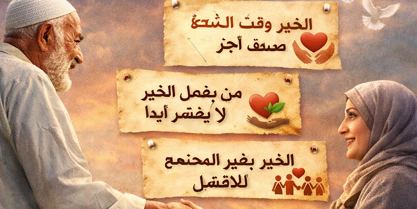 عمل الخير… قيمة لا تموت وموقف يغيّر القلوب