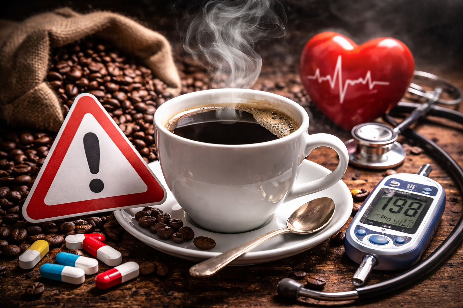 متى تصبح القهوة السوداء ضارة بالصحة؟