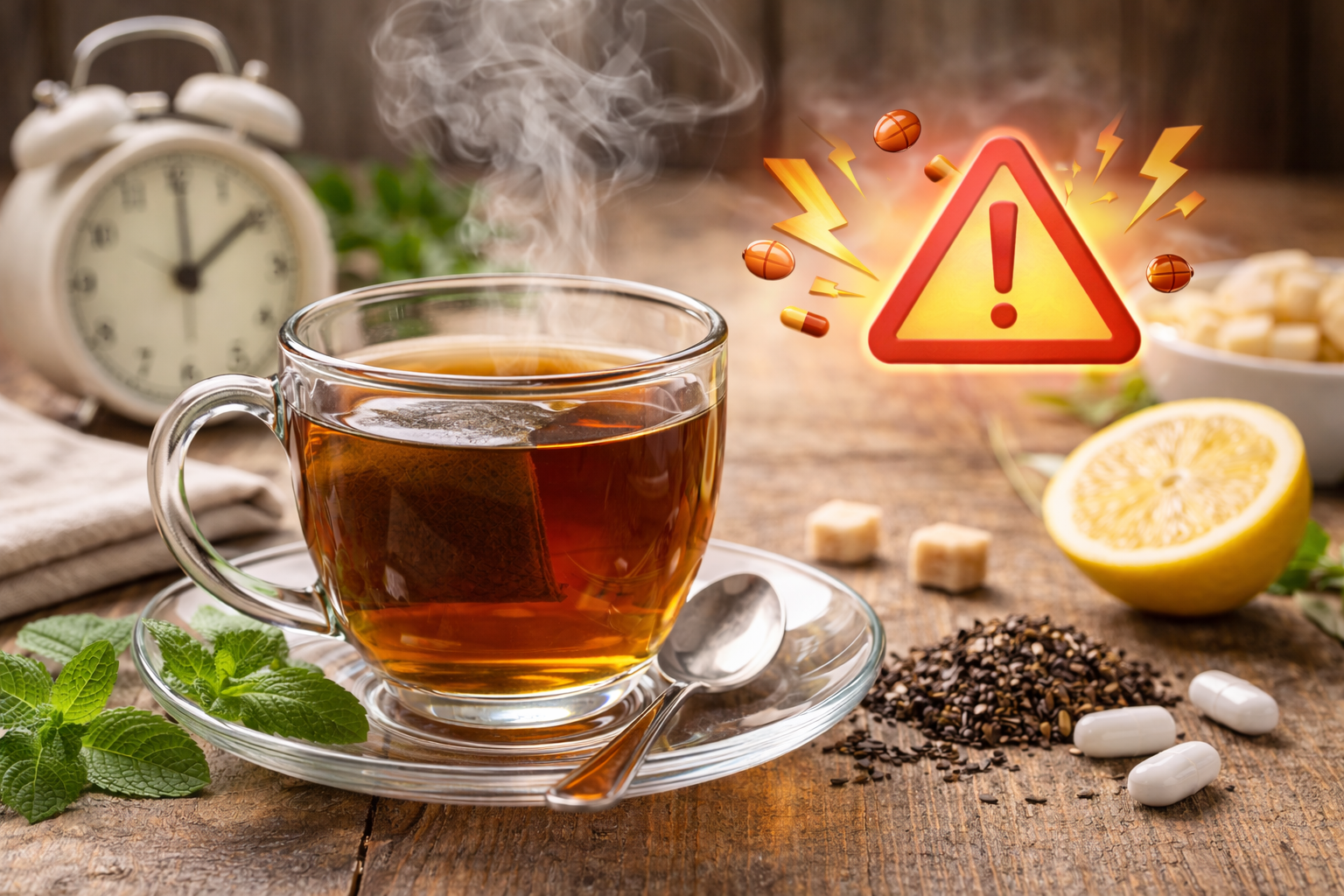 شرب الشاي على الريق يسبب أضرار صحية خطيرة