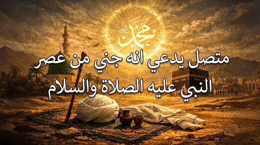 اتصال غامض في برنامج مباشر.. شخص بيقول إنه جني من عصر النبي ﷺ