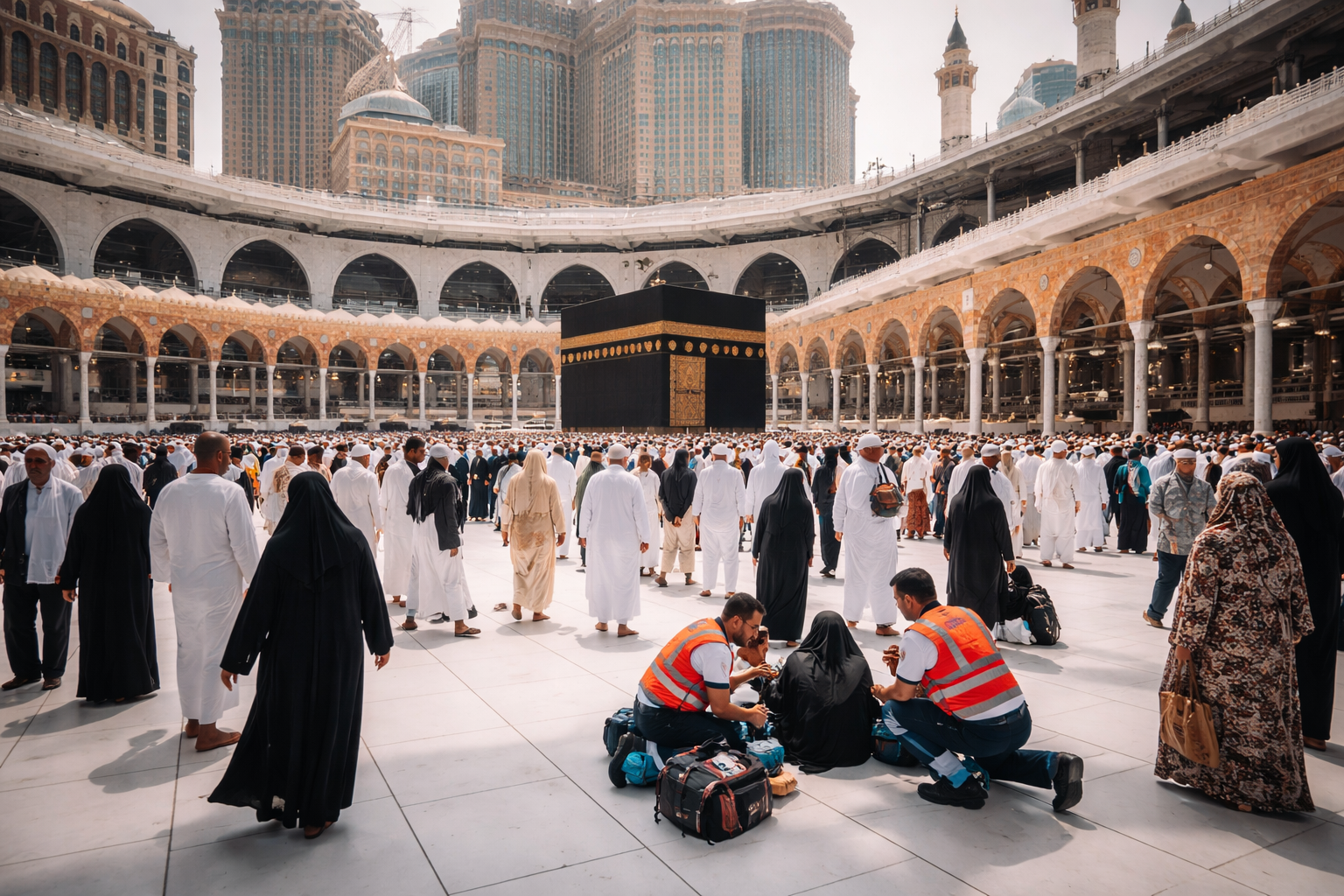 فيديو متداول من الحرم المكي يثير جدلاً واسعاً حول التوعية الصحية وأخلاقيات النشر