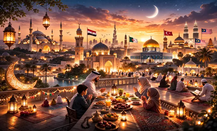 الدول التي أعلنت يوم الخميس بداية شهر رمضان: رحلة استكشافية بين الفلك، الروحانيات، والاقتصاد