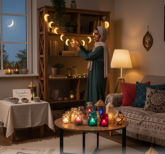 ديكور رمضان بلمسات ذكية يمنح منزلك أجواء روحانية