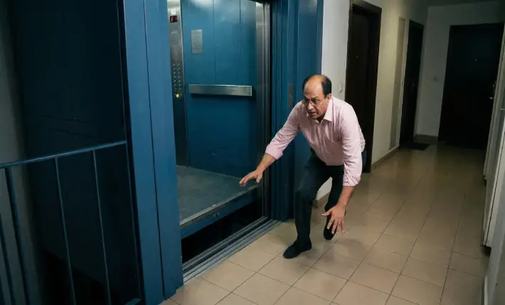 لحظة تحبس الأنفاس! هل أنت بأمان داخل المصعد؟ ⚠️