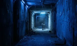 حقيقة أم خيال؟ فيديو مرعب لظهور كيان غامض متشكل في صورة حيوان