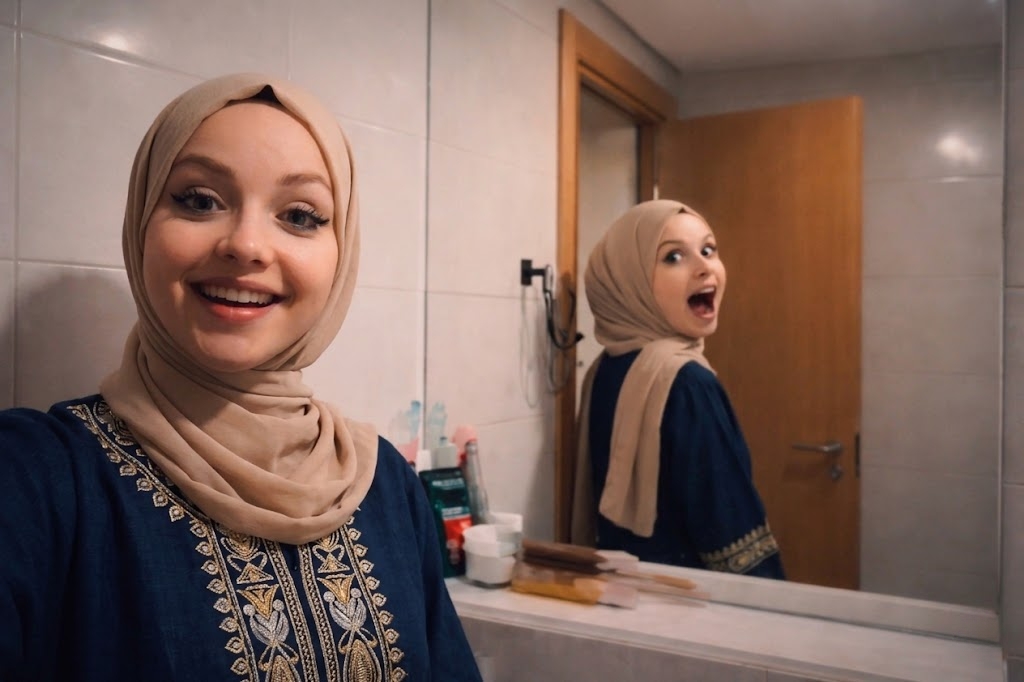 حقيقة فيديو “المرآة التي تتحرك وحدها”.. هل هو خلل تقني أم خدعة بصرية؟