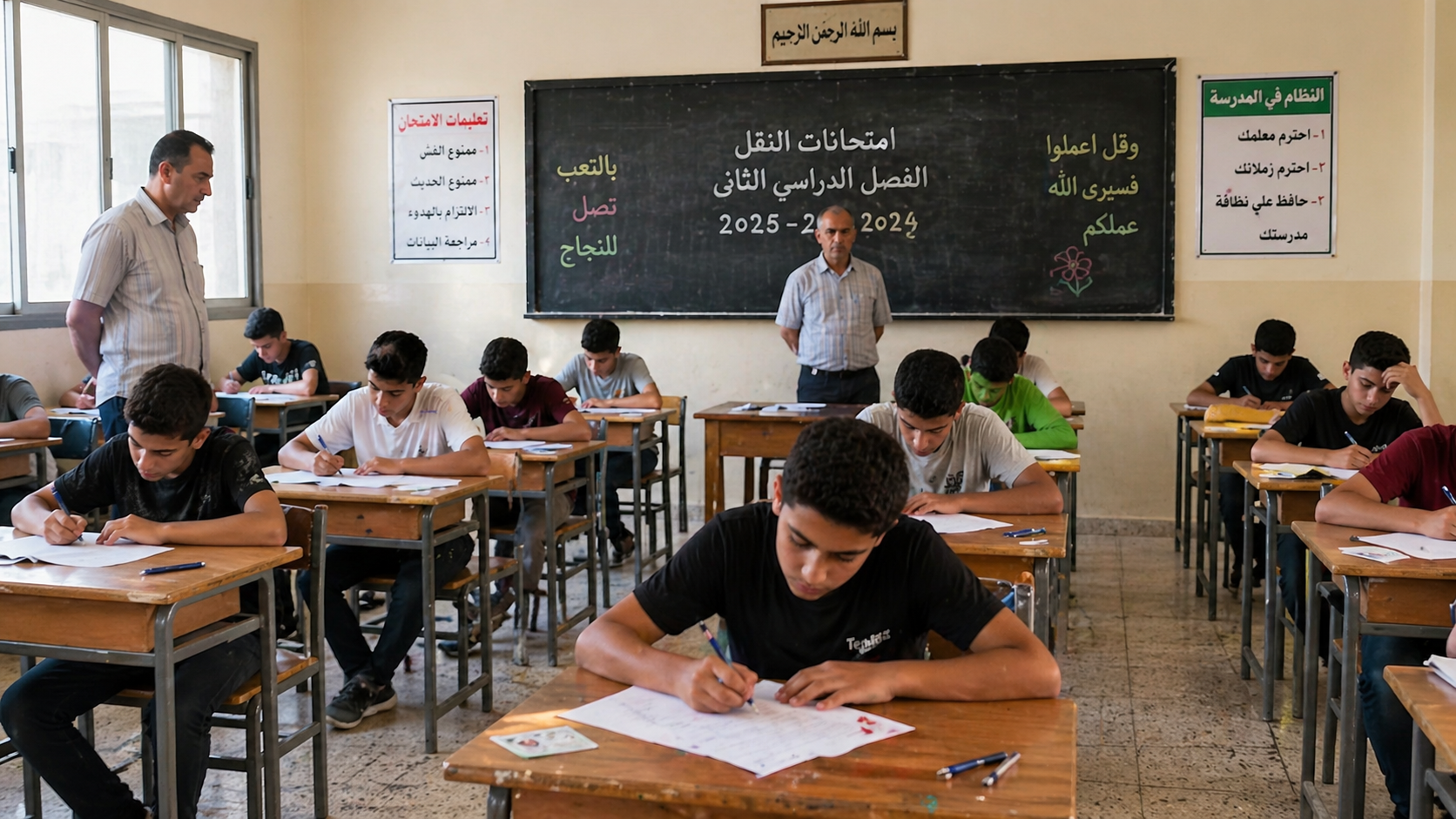 موعد امتحانات شهر أبريل 2026 لصفوف النقل بعد التعديل الرسمي.. التفاصيل الكاملة