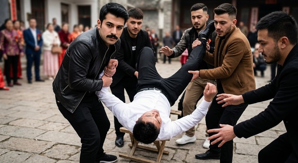 من الكوشة إلى المستشفي: إصابة عريس في حفل زفافه بسبب المزاح الثقيل من أصدقائه