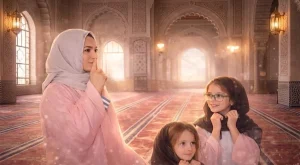 لحظة تقشعر لها الأبدان: سيدة أمريكية وابنتاها يعتنقن الإسلام وسط فرحة عارمة تهز القلوب
