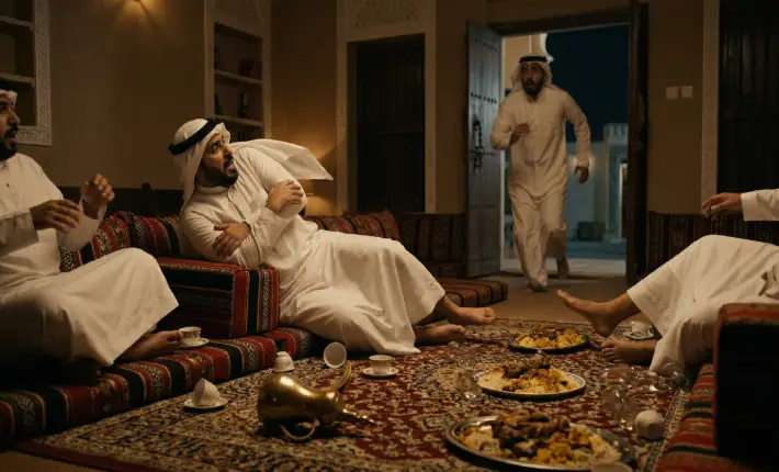 عاصفة الديوانية – التحليل النفسي لزوجة اعتدت على ضيوف زوجها بسبب نصيحة التعدد 
