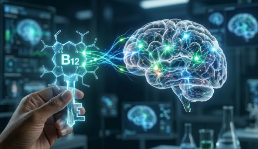 فيتامين B12 وأهميته لصحة المخ والأعصاب