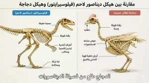 الدجاجة حفيدة الديناصورات؟ الحقيقة العلمية وراء هذا التصريح المثير