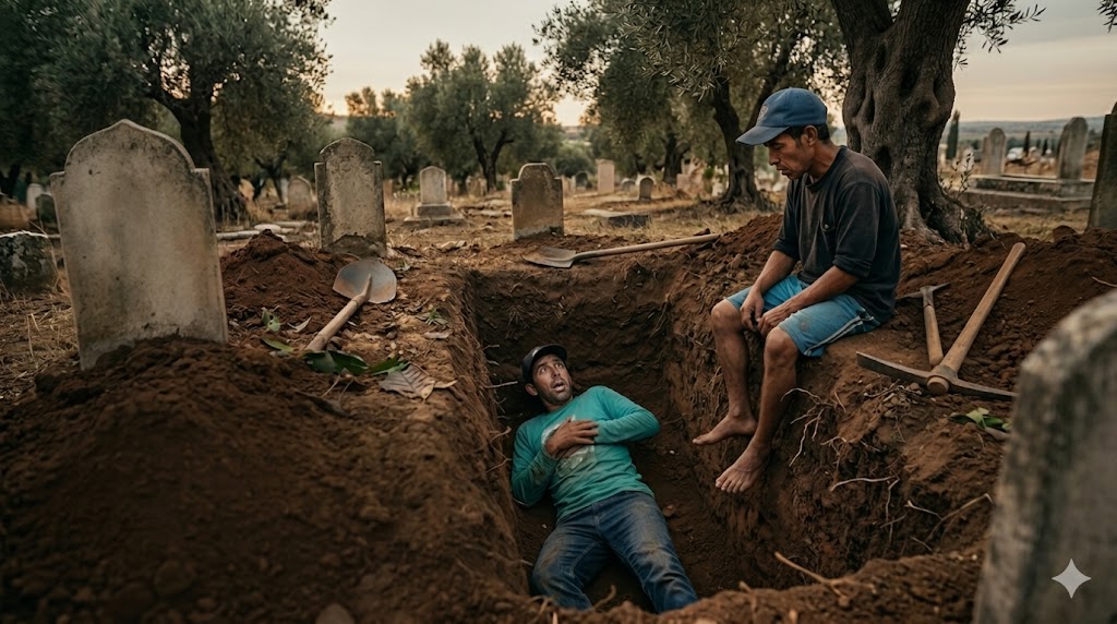 فيديو رجل داخل القبر يثير تفاعلاً واسعًا.. ورسائل مؤثرة عن الموت والحياة تشغل المتابعين