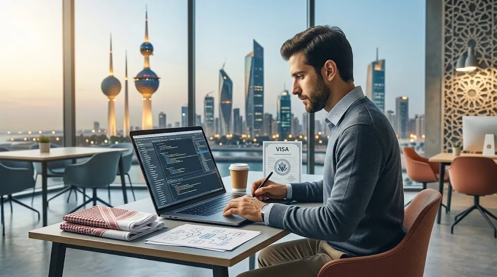 السفر إلى الكويت بدون كفيل 2026.. حقيقة فيزا العمل الحر والشروط وطريقة التقديم والخطوات الكاملة للراغبين في العمل