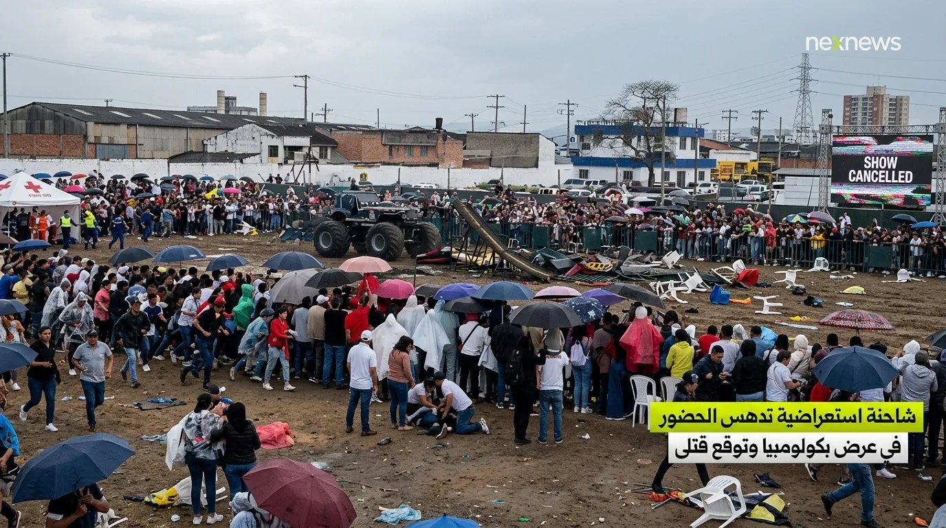 مأساة مونستر تراك في كولومبيا عندما يتحول عرض الإثارة إلى كابوس دموي يحبس الأنفاس