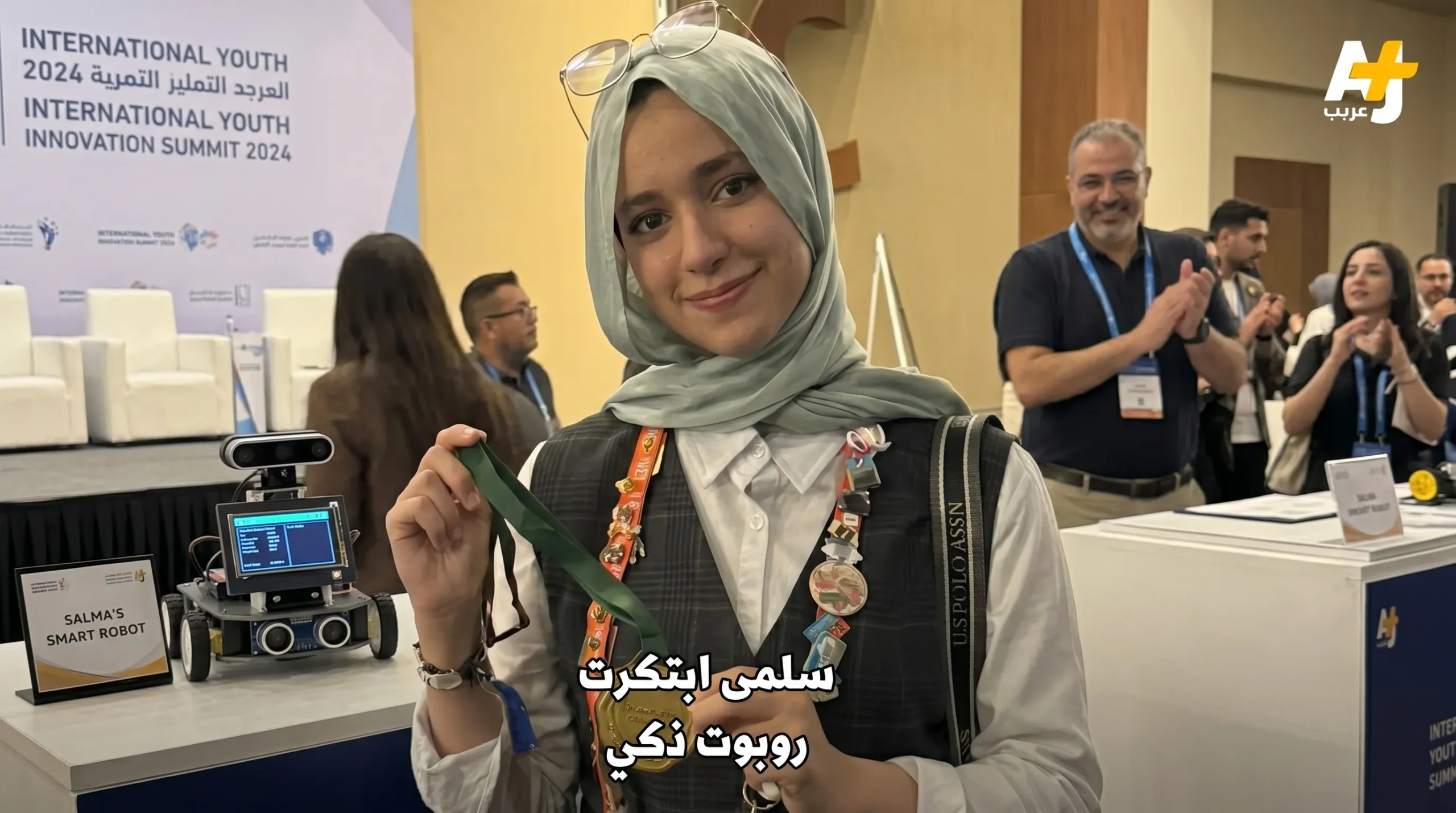فخر الصناعة المصرية الطالبة سلمى كشاف تحصد المركز الثاني عالمياً في ابتكار الروبوتات
