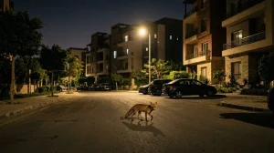 ظهور مفاجئ يثير القلق.. رصد ثعالب تتجول ليلًا في شوارع حدائق أكتوبر