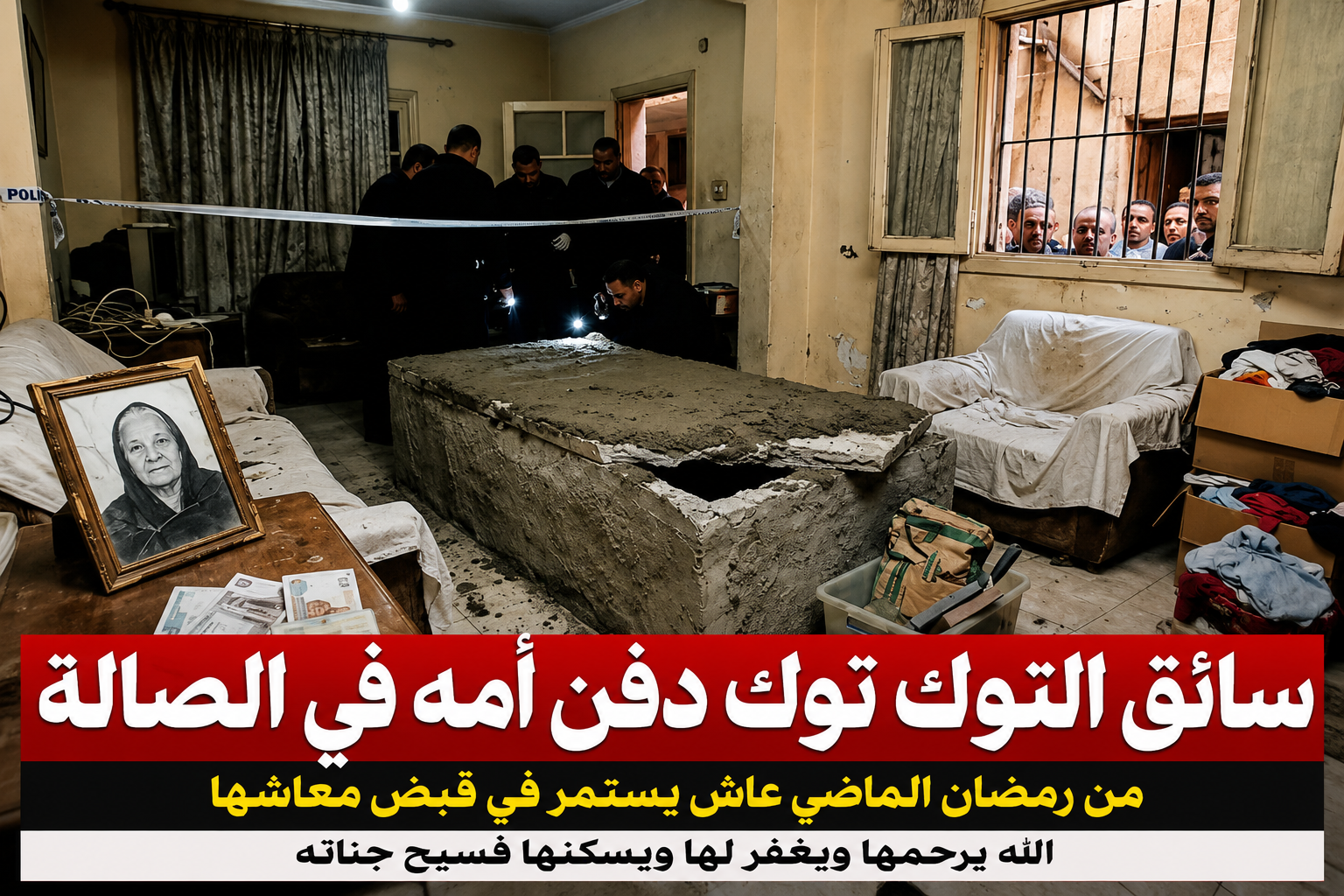 حقيقة قصة سائق التوك توك الذي أخفى وفاة والدته داخل شقته لأشهر.. تفاصيل الواقعة التي أثارت الجدل على مواقع التواصل