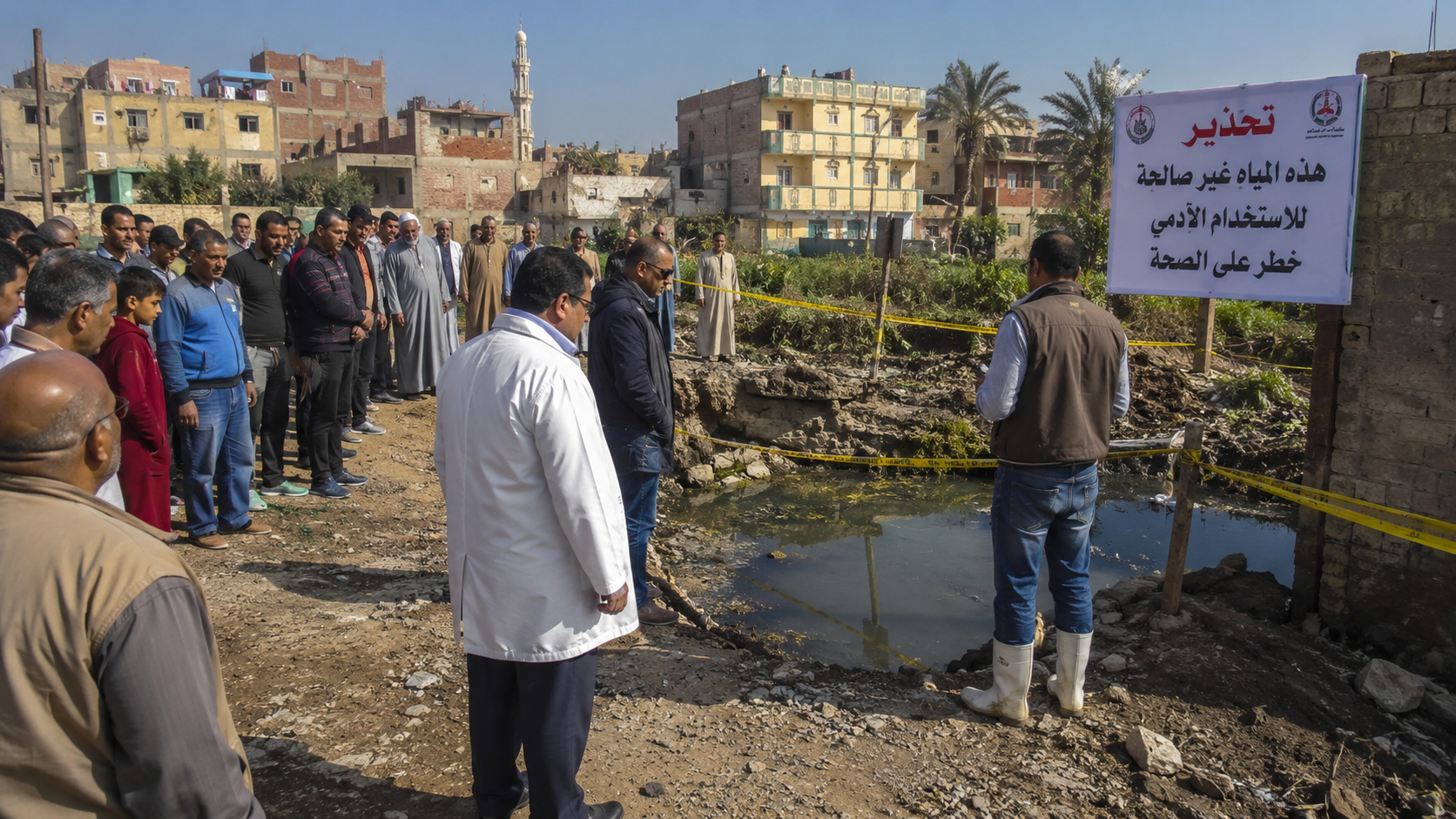 ظنوا أنها تشفي الأمراض.. حقيقة تبرك أهالي البحيرة بمياه صرف صحي في إدكو تعود للواجهة من جديد