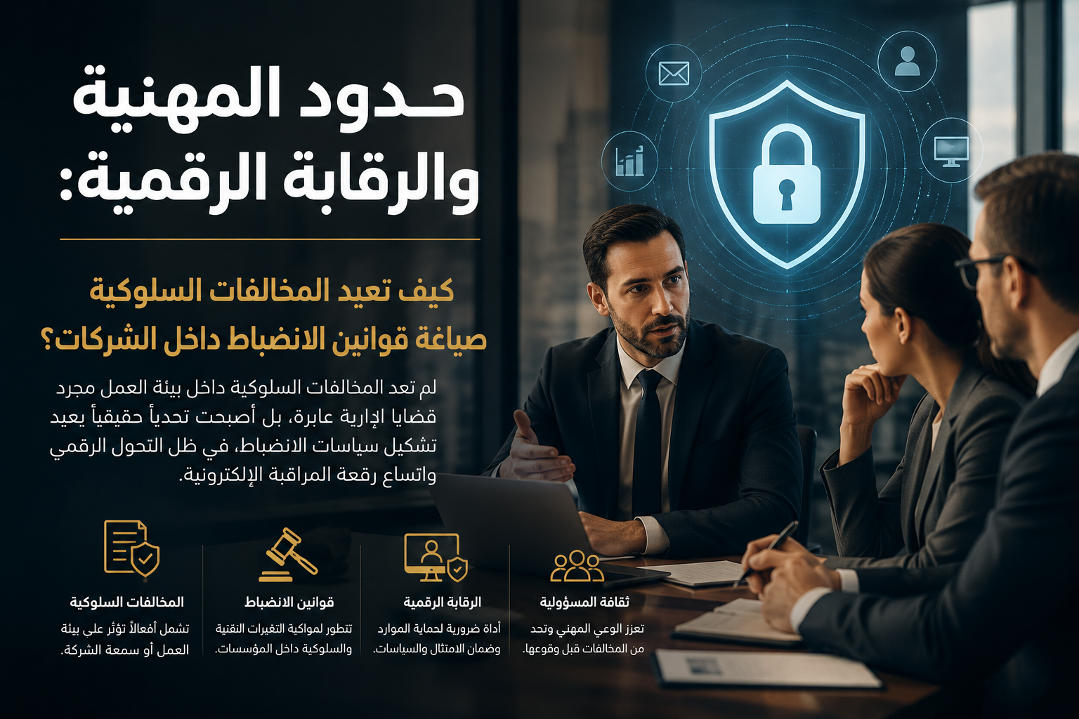 حدود المهنية والرقابة الرقمية: كيف تعيد المخالفات السلوكية صياغة قوانين الانضباط داخل الشركات؟