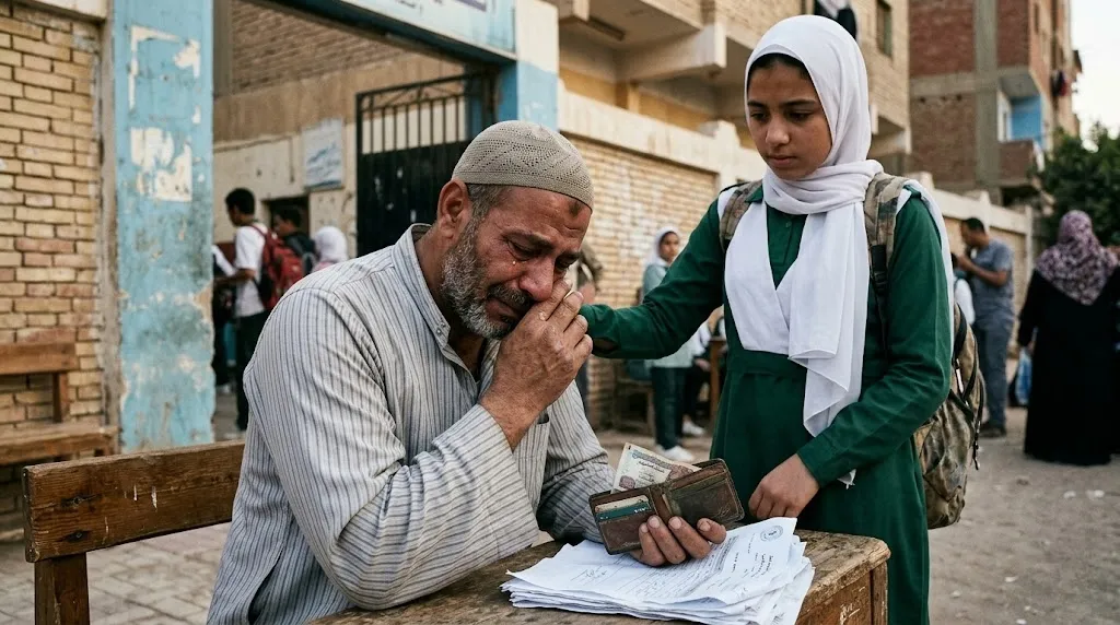 أب يستغيث لعجزه عن دفع مصاريف دراسة ابنته: أزمة تعليمية تثير تعاطفًا واسعًا