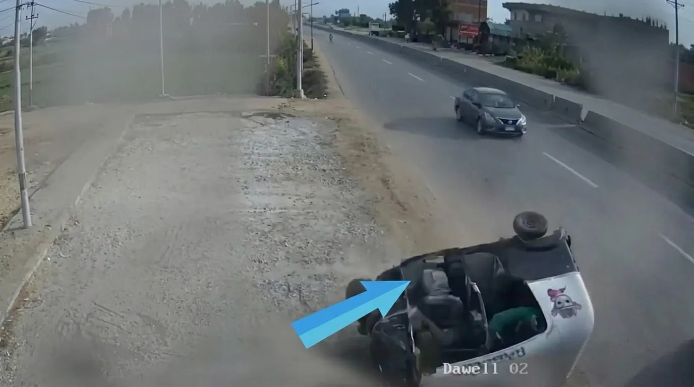 بين صرخات الرعب ودعوات النجاة تفاصيل حادث التوك توك المروع