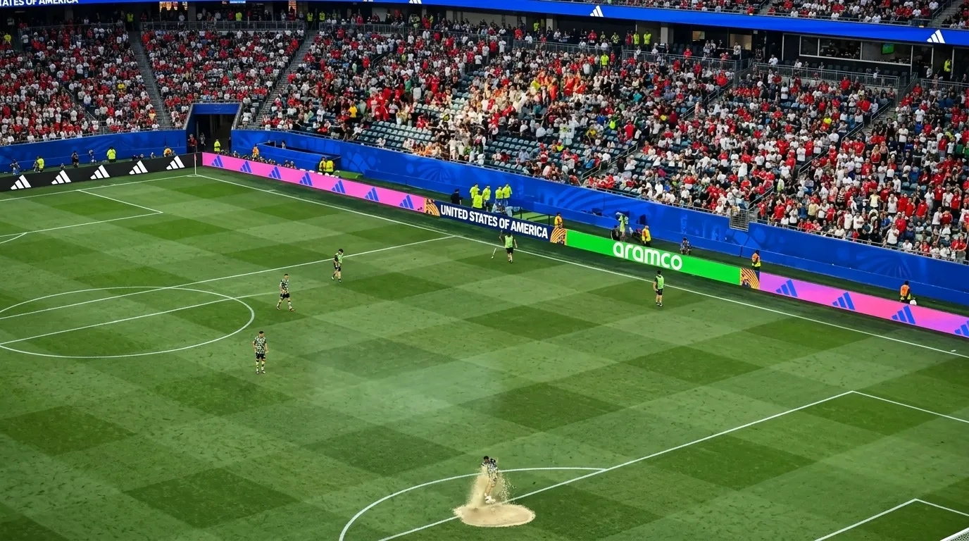 انفجار المجاري في كأس العالم تتصدر منصات التواصل الاجتماعي