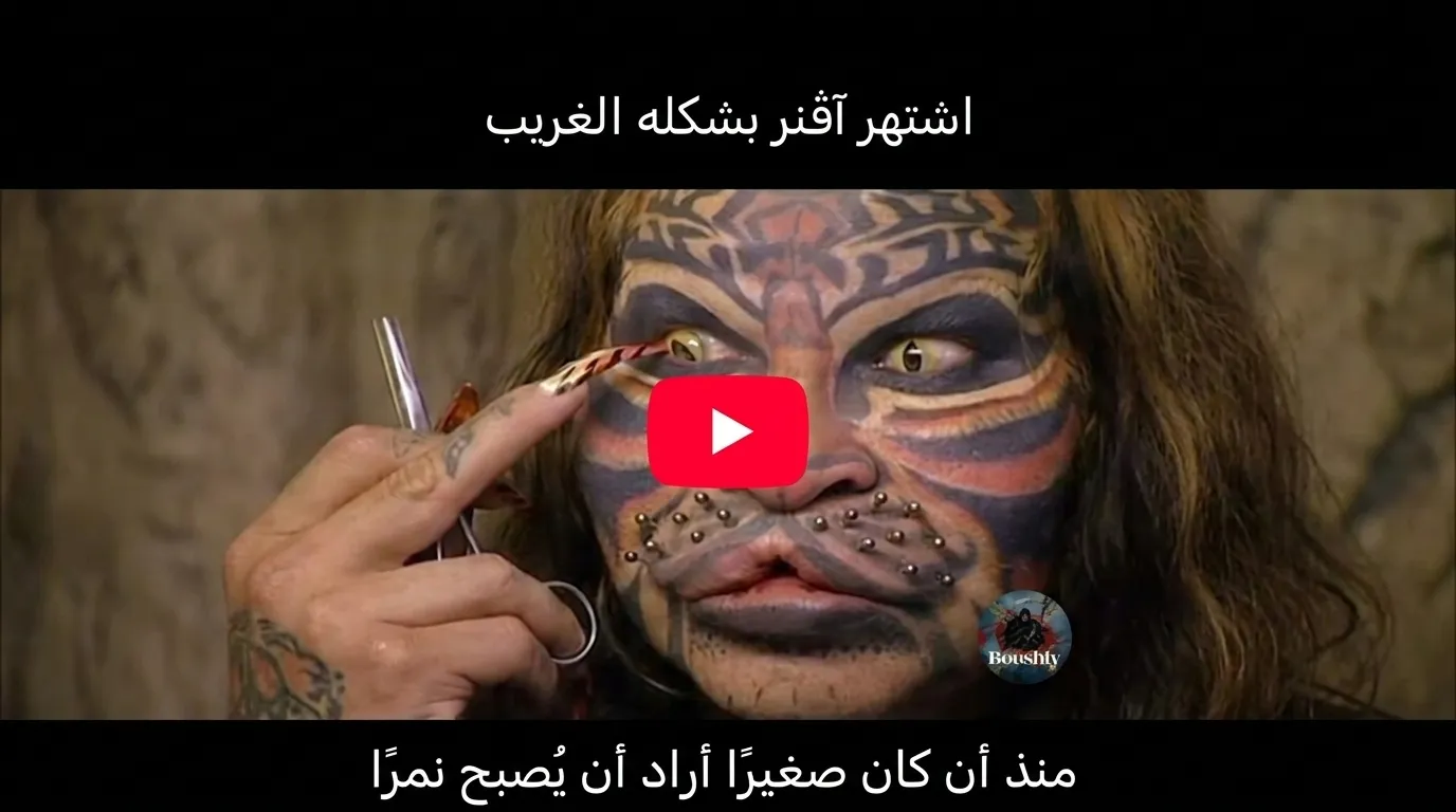 حكاية الرجل الذي أنفق ثروته ليتحول إلى نمر بشري