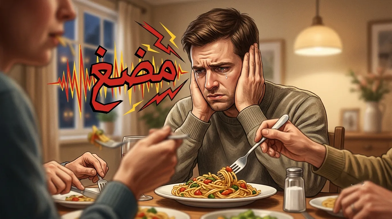 رهاب الأصوات الانتقائية.. لماذا يزعجك صوت مضغ الطعام؟