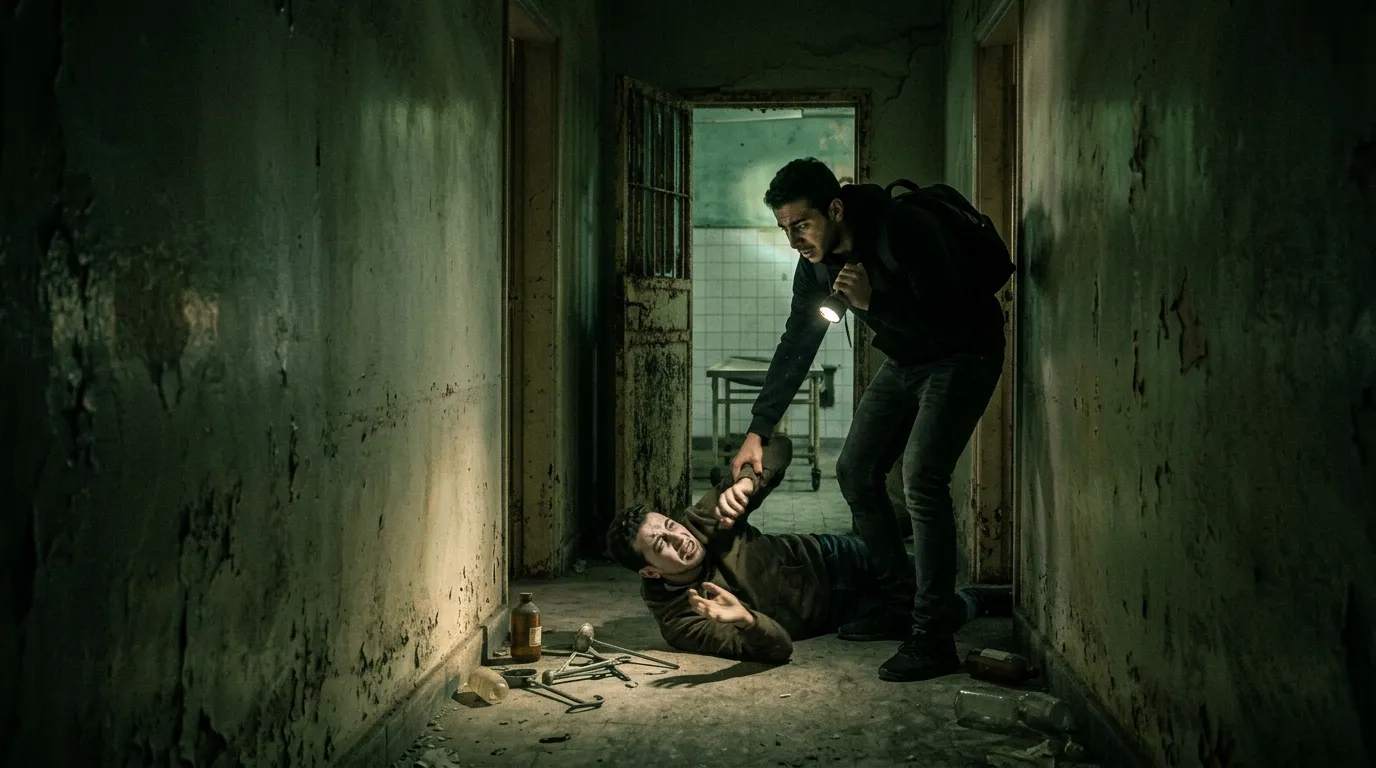 صراخ في الظلام حينما يتحول تحدي المشرحة المهجورة إلى تلبس حقيقي أمام الكاميرا