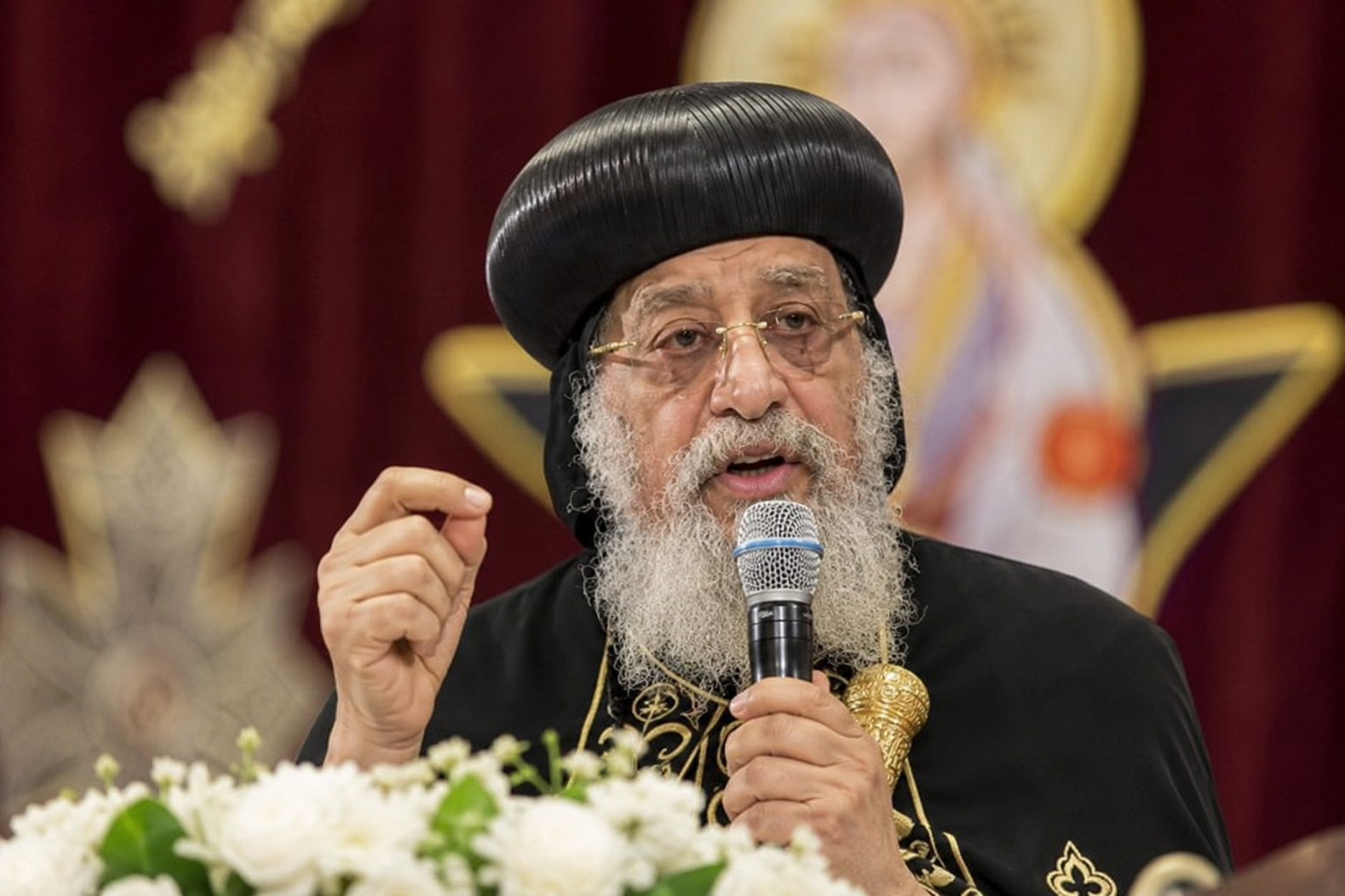 البابا تواضروس يروي موقفًا مؤثرًا للرئيس السيسي خلال تقديم العزاء في شهداء ليبيا