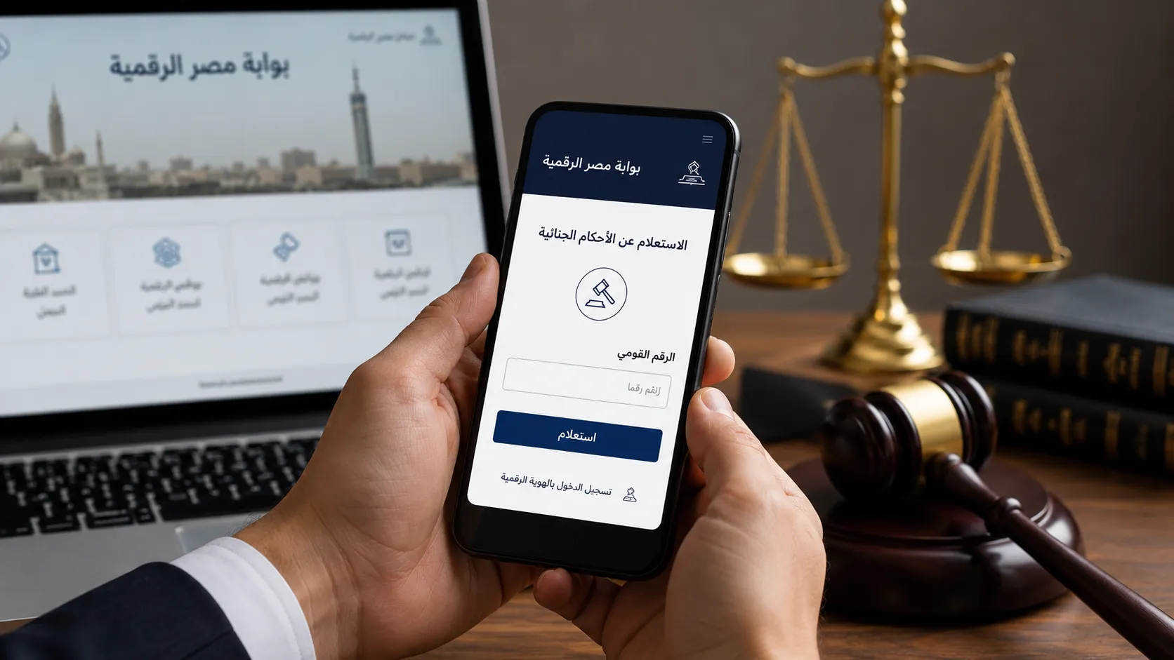 وأنت في بيتك ومن موبايلك.. النيابة العامة توضح طريقة الاستعلام عن أي قضية جنائية إلكترونيًا