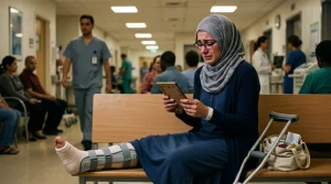 قصة اجتماعية خيالية: عندما انكسر قلبها قبل ساقها… النهاية التي لم يتوقعها أحد