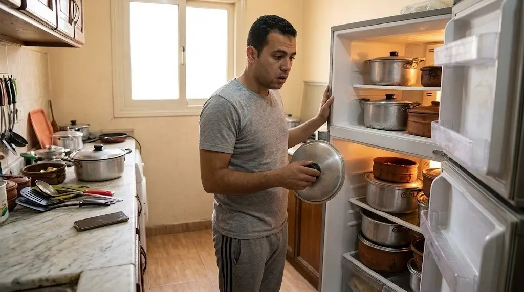 حماتي كانت كل جمعة تسألني طبخت إيه، ولو الأكل عجبها تقول: «هاتوا الحلة وتعالوا».. حتى جاء اليوم الذي قلت فيه: إحنا اللي هناكل في بيتنا