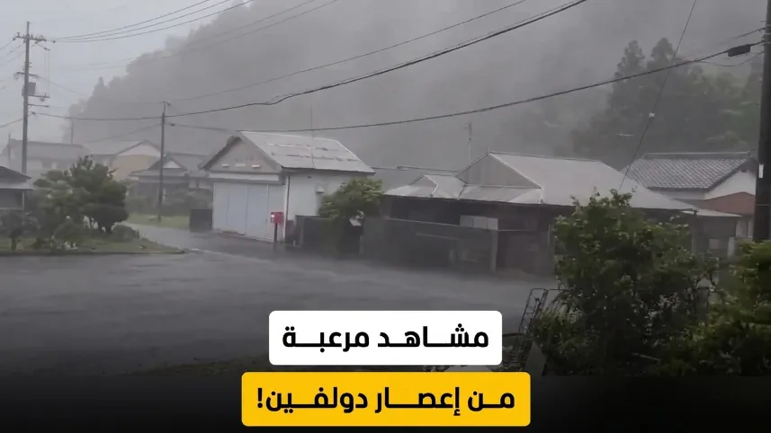 قوة إعصار دولفين في اليابان تضرب جزيرة أوكيناوا وتتسبب في إجلاء مئات الآلاف وإلغاء مئات الرحلات الجوية